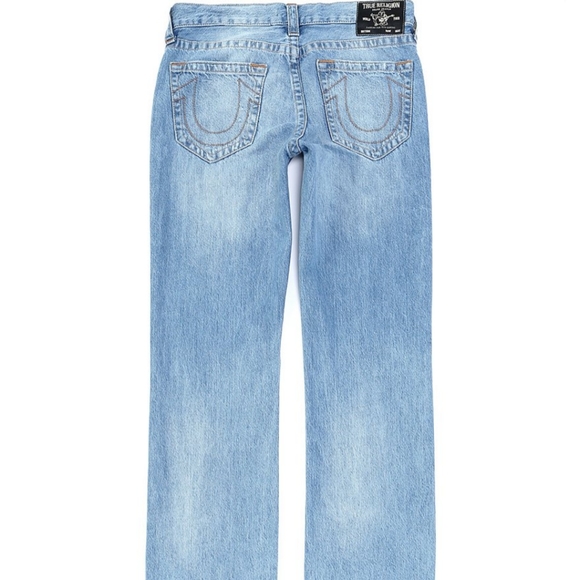 True Religion Ricky Nicks Destruction Straight-Fit Jeans - Picture 2 of 10